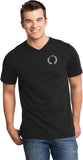 Enso Pocket Print Important V-neck Yoga Tee Shirt - Yoga Clothing for You