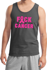 Breast Cancer Tank Top Fxck Cancer - Yoga Clothing for You