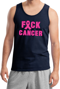 Breast Cancer Tank Top Fxck Cancer - Yoga Clothing for You
