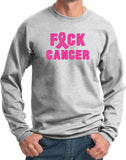 Breast Cancer Sweatshirt Fxck Cancer - Yoga Clothing for You