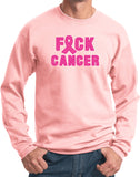 Breast Cancer Sweatshirt Fxck Cancer - Yoga Clothing for You