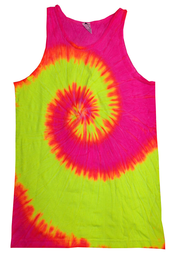 Pink Yellow Flo Swirl