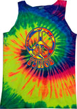 Peace Tank Top Funky Peace Sign Tie Dye Tanktop - Yoga Clothing for You