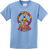 Funky Peace Sign Kids T-shirt - Yoga Clothing for You