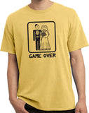 Game Over Vintage T-shirt Black Print - Yoga Clothing for You