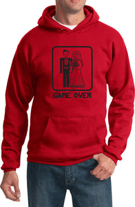 Game Over Hoodie Black Print - Yoga Clothing for You