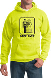 Game Over Hoodie Black Print - Yoga Clothing for You