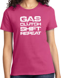 Gas Clutch Shift Repeat Test Ladies Shirt - Yoga Clothing for You