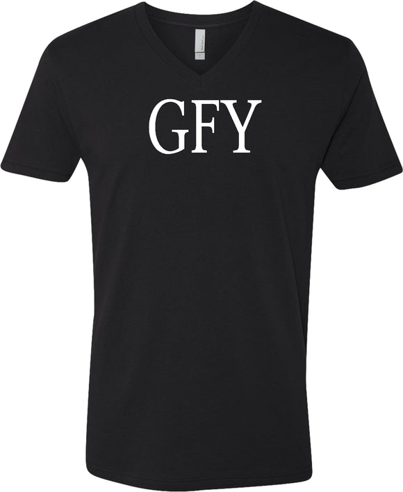 GFY Rude V-neck Shirt - Yoga Clothing for You