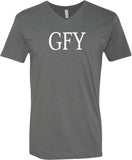 GFY Rude V-neck Shirt - Yoga Clothing for You