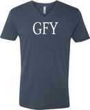 GFY Rude V-neck Shirt - Yoga Clothing for You