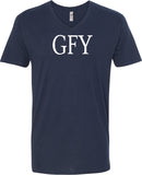 GFY Rude V-neck Shirt - Yoga Clothing for You
