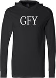 GFY Rude Lightweight Hooded Shirt - Yoga Clothing for You