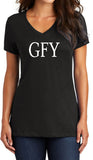GFY Rude Ladies V-neck Shirt - Yoga Clothing for You
