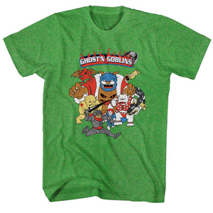 Ghosts 'n Goblins T-Shirt Characters Kelly Tee - Yoga Clothing for You