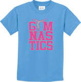 Gymnastics Text Kids T-shirt - Yoga Clothing for You