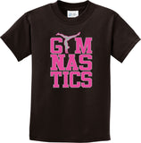 Gymnastics Text Kids T-shirt - Yoga Clothing for You