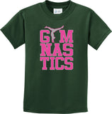 Gymnastics Text Kids T-shirt - Yoga Clothing for You