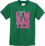 Gymnastics Text Kids T-shirt - Yoga Clothing for You