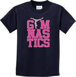 Gymnastics Text Kids T-shirt - Yoga Clothing for You