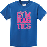 Gymnastics Text Kids T-shirt - Yoga Clothing for You