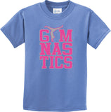 Gymnastics Text Kids T-shirt - Yoga Clothing for You