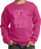 Gymnastics Text Kids Sweatshirt - Yoga Clothing for You