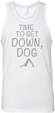It's Time to Get Down, Dog Premium Yoga Tank Top - Yoga Clothing for You