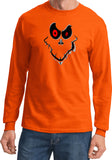 Halloween T-shirt Ghost Face Long Sleeve - Yoga Clothing for You