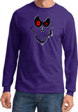 Halloween T-shirt Ghost Face Long Sleeve - Yoga Clothing for You