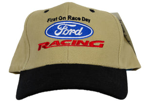Ford Racing Hat Two Tone Embroidered Cap - Yoga Clothing for You
