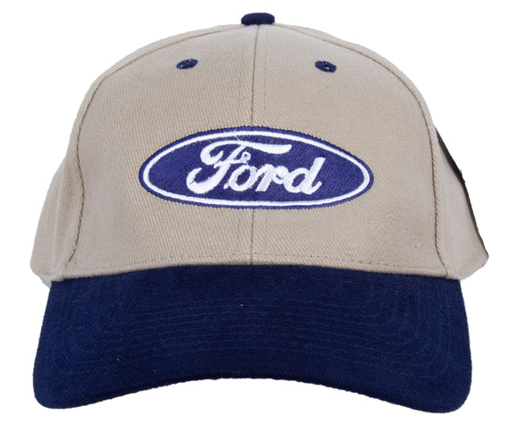 Ford Logo Hat Two Tone Embroidered Cap - Yoga Clothing for You