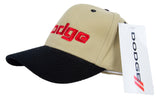 Vintage Dodge Hat Two Tone Embroidered Cap, Khaki/Black - Yoga Clothing for You
