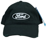Ford Oval Hat Distressed Embroidered Cap - Yoga Clothing for You