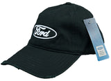 Ford Oval Hat Distressed Embroidered Cap - Yoga Clothing for You