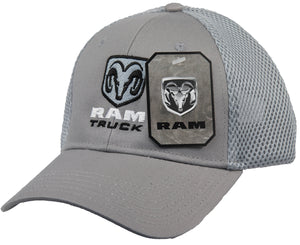 Dodge Ram Truck Hat Mesh Back Embroidered Cap - Yoga Clothing for You