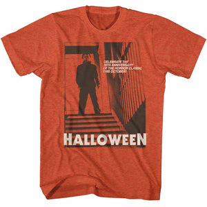 Halloween T-Shirt 39th Anniversary Antique Orange Tee - Yoga Clothing for You