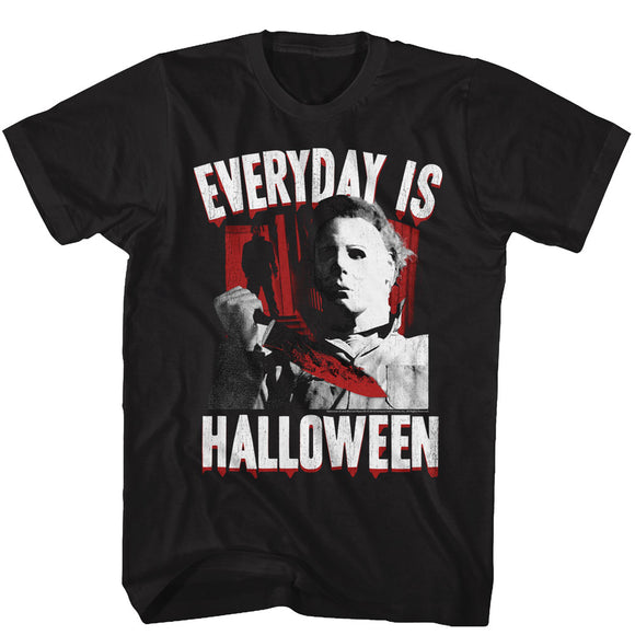Halloween T-Shirt Everyday is Halloween Black Tee - Yoga Clothing for You