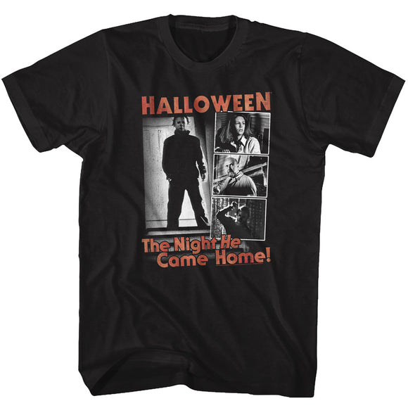 Halloween Tall T-Shirt Movie Clips Black Tee - Yoga Clothing for You