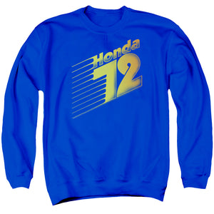 Honda Sweatshirt '72 Text Gradient Royal Pullover - Yoga Clothing for You