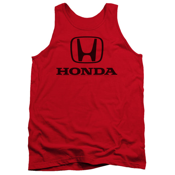 Honda Tanktop Black Standard Logo Red Tank - Yoga Clothing for You