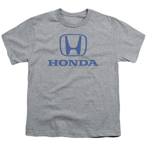 Honda Kids T-Shirt Blue Standard Logo Heather Tee - Yoga Clothing for You
