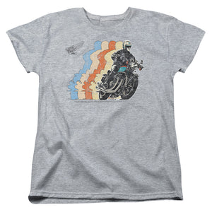 Honda Womens T-Shirt Motorcycle Vintage Cafe Racer Heather Tee - Yoga Clothing for You