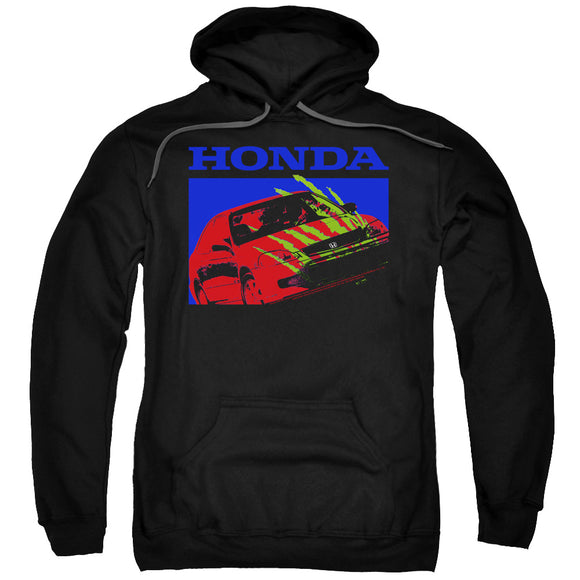 Honda Hoodie Bold Civic Coupe Black Hoody - Yoga Clothing for You