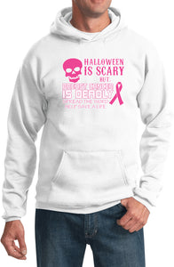 Breast Cancer Hoodie Halloween Scary - Yoga Clothing for You