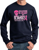 Breast Cancer Sweatshirt Halloween Scary - Yoga Clothing for You