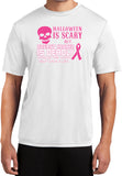 Breast Cancer T-shirt Halloween Scary Moisture Wicking Tee - Yoga Clothing for You