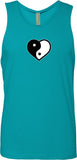 Yin Yang Heart Premium Yoga Tank Top - Yoga Clothing for You