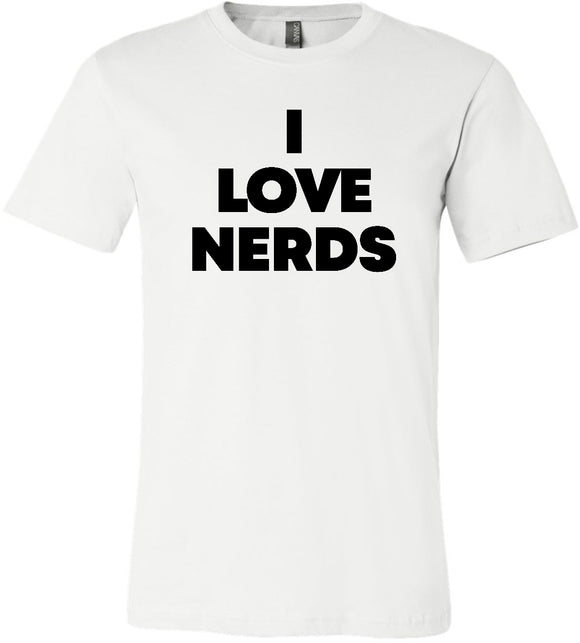I Love Nerds Soft Premium T-shirt