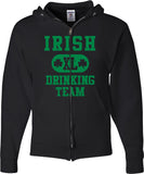 St Patricks Day Full Zip Hoodie Irish Drinking Team - Yoga Clothing for You